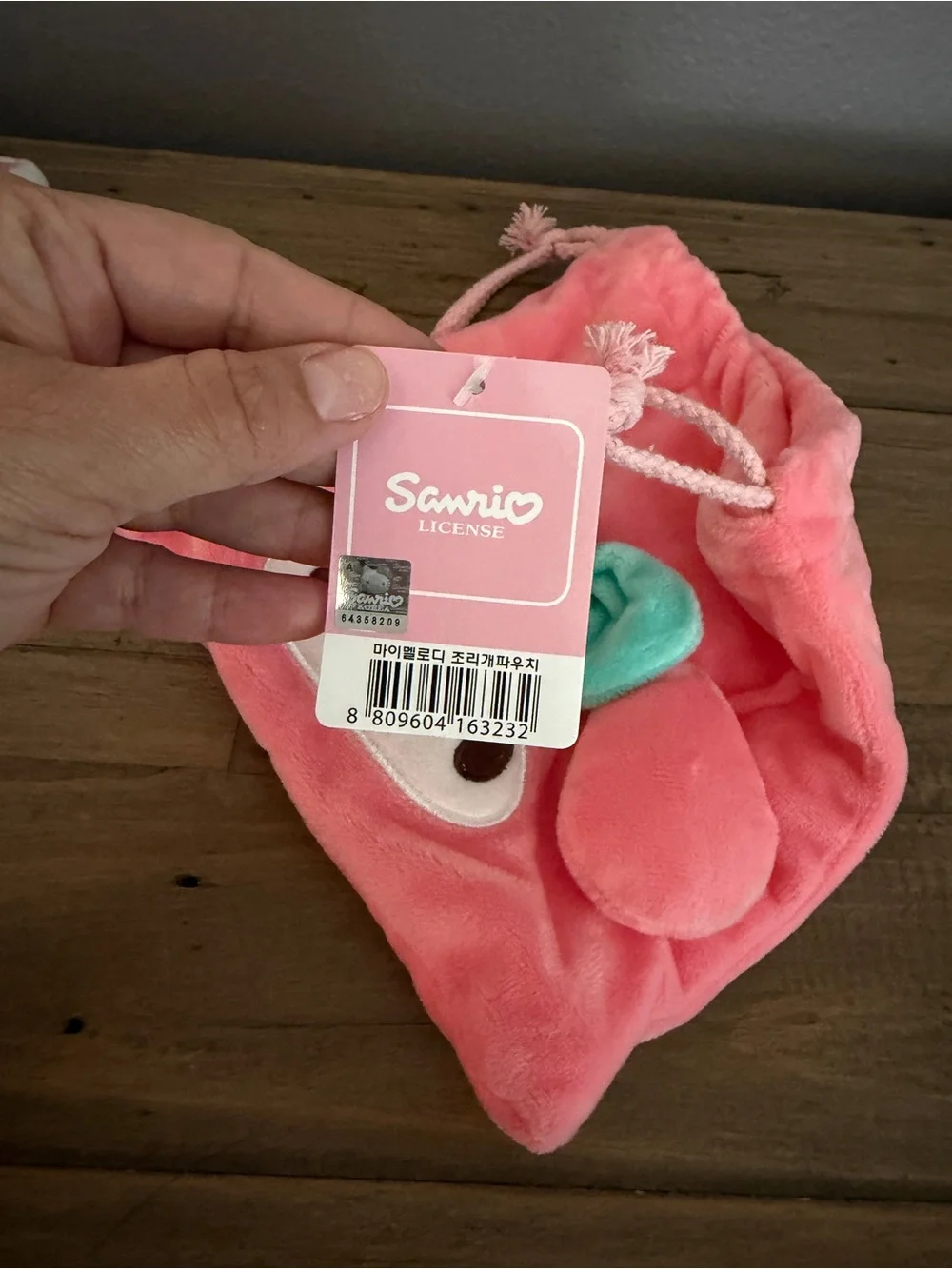 Sanrio My Melody Pink Plush Buddy and Bag Set NWT